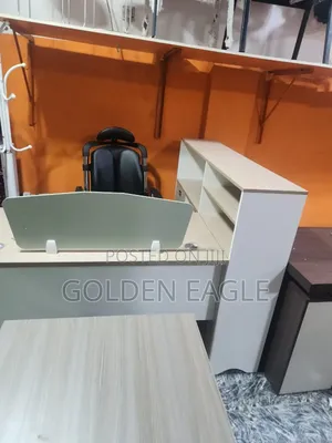 Reception Table With Cabinet