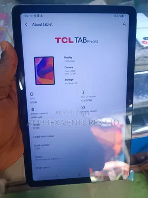 TCL Tab 10s 5G 64 GB Gray