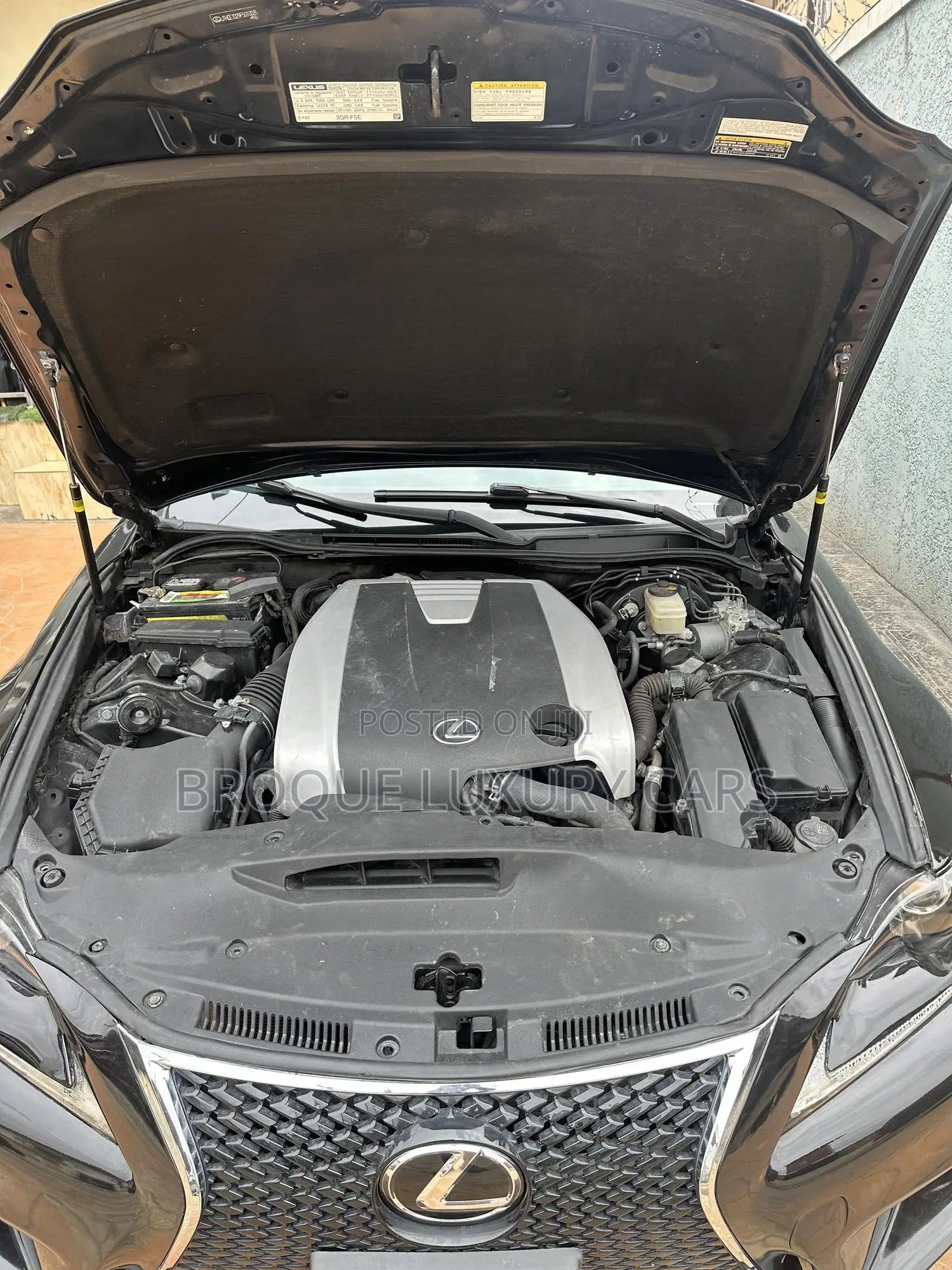 Lexus IS 350 AWD 2015 Black