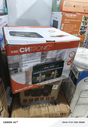 Brand New Cic-905 12l Air Fryer – Oil-Free Cooking Made Easy
