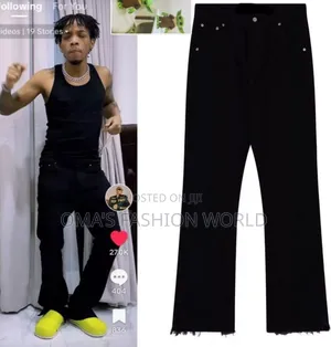*_Icon Luxury Baggy Jeans  Too Hardd  Available as Seen _*