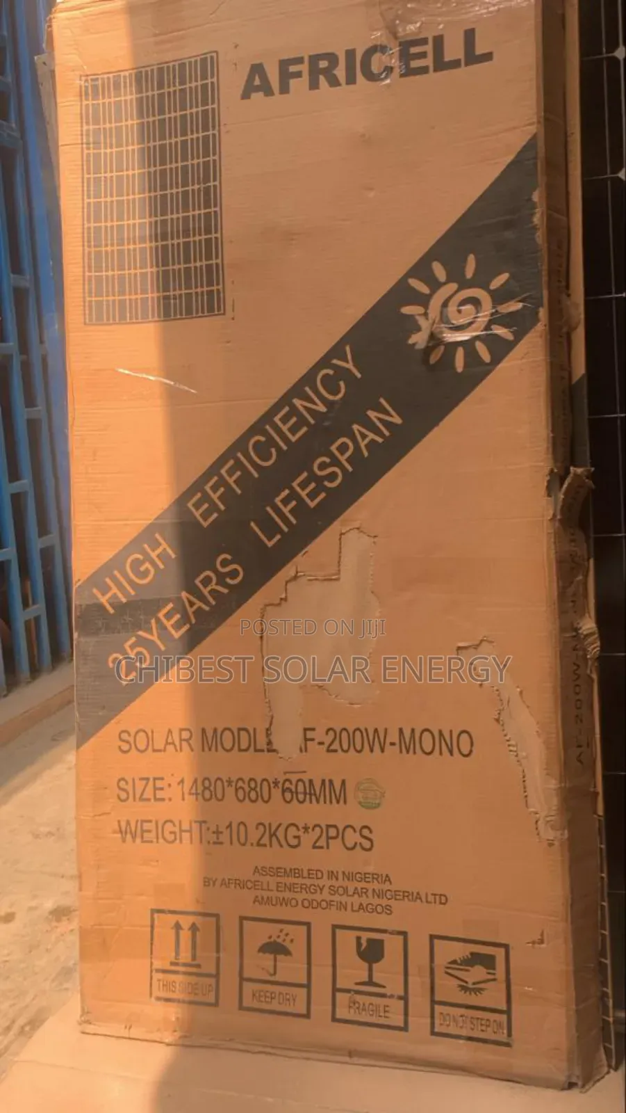 200w Solar Panel Africell