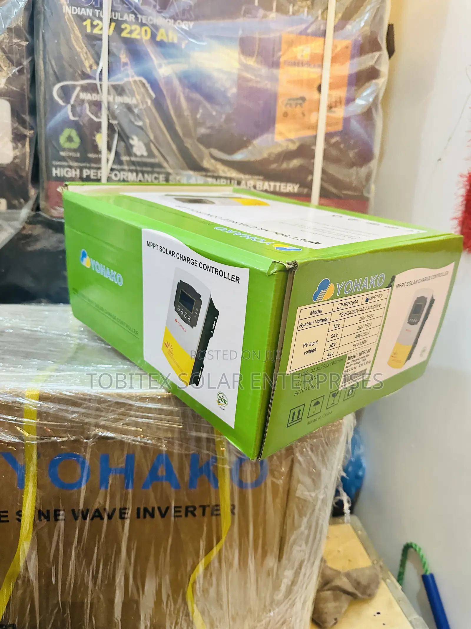 80a Yohako Charge Controller 12/24/48v