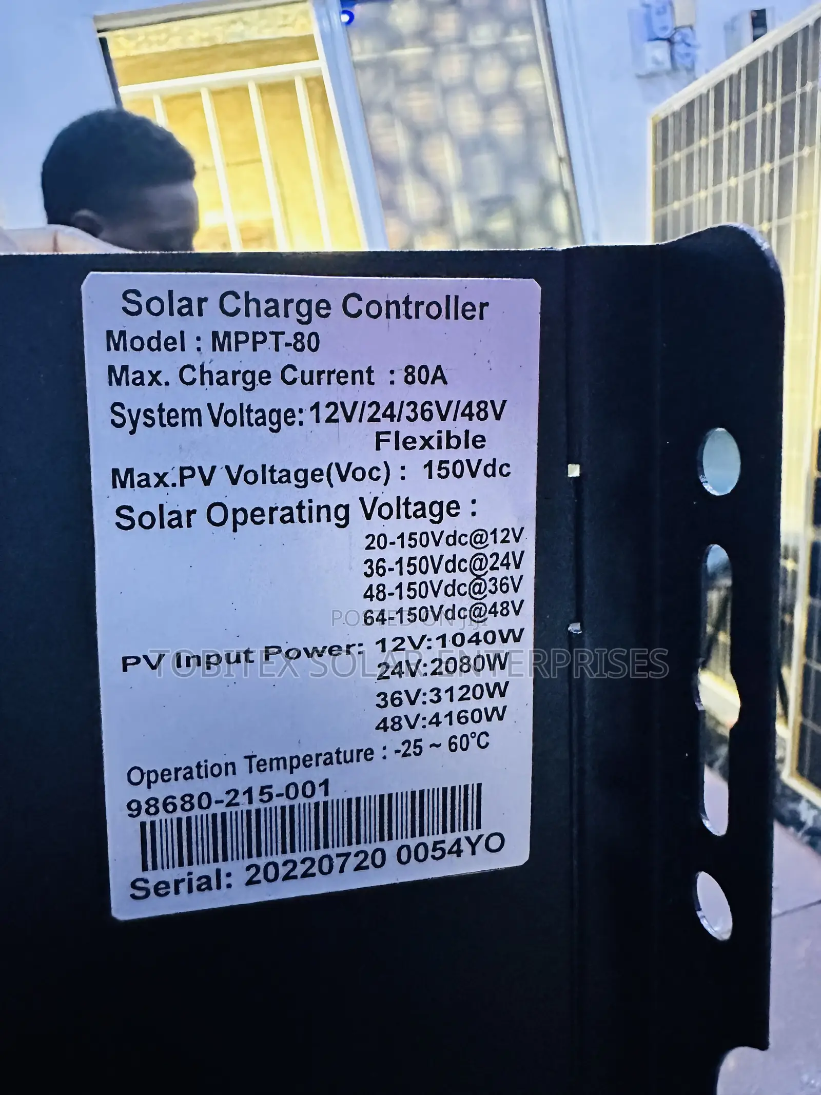 Yohako Solar Charge Controller 80a Promo