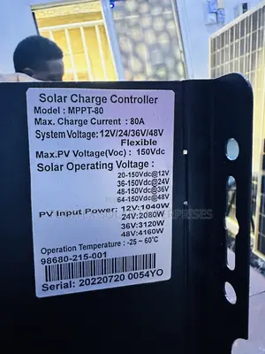 Yohako Solar Charge Controller 80a Promo
