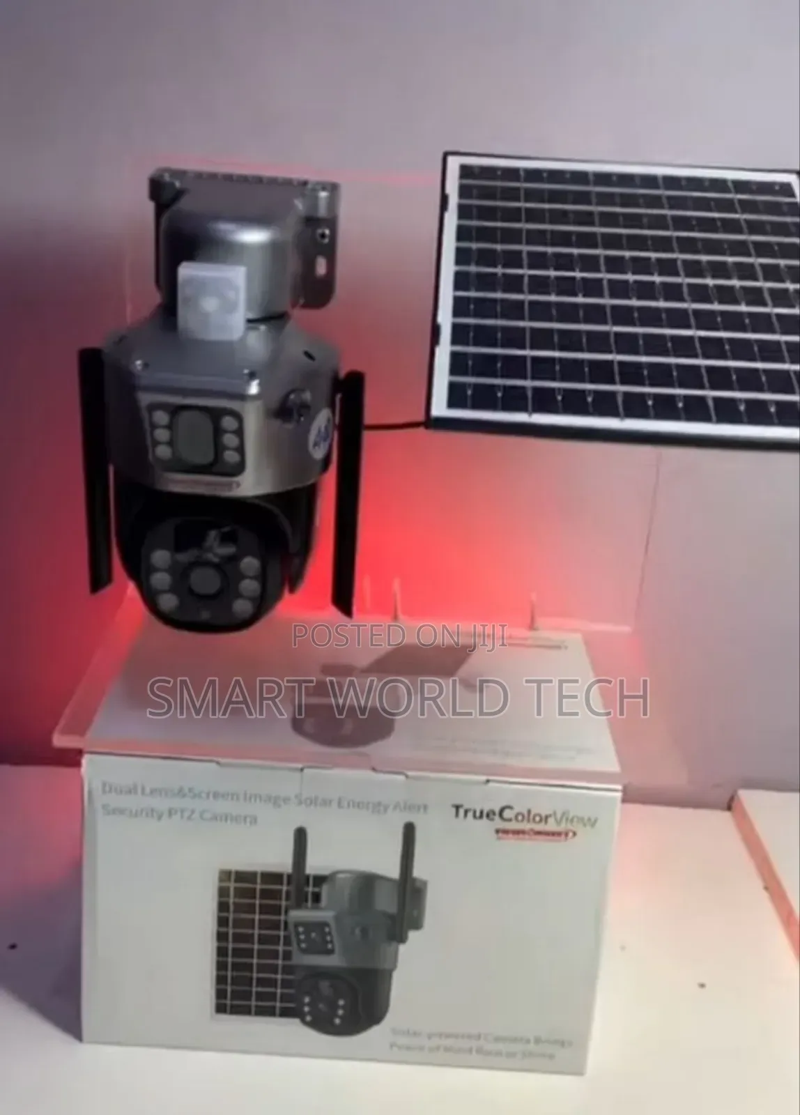 Dual Lens Solar Camera Sim Card Enabled