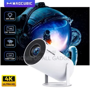 Smart Projector Android 13. Hy300 Pro Cinema Projector – Stunning