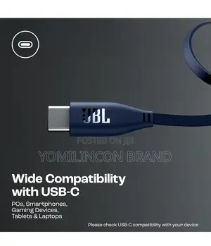 JBL Tune 520c on Ear Type C Wired Headphone,