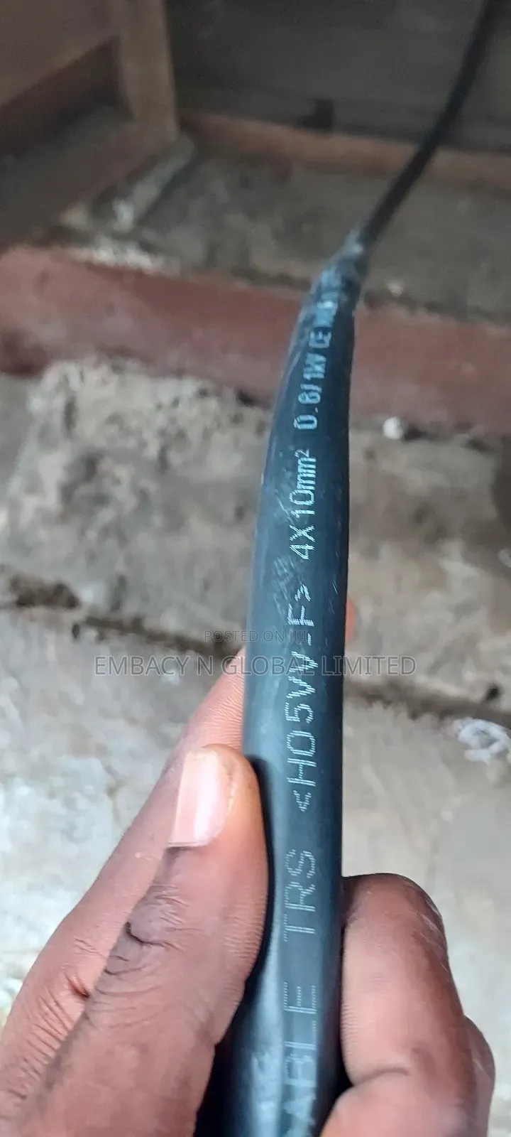10mm 4core Flexible Cable Pure Copper