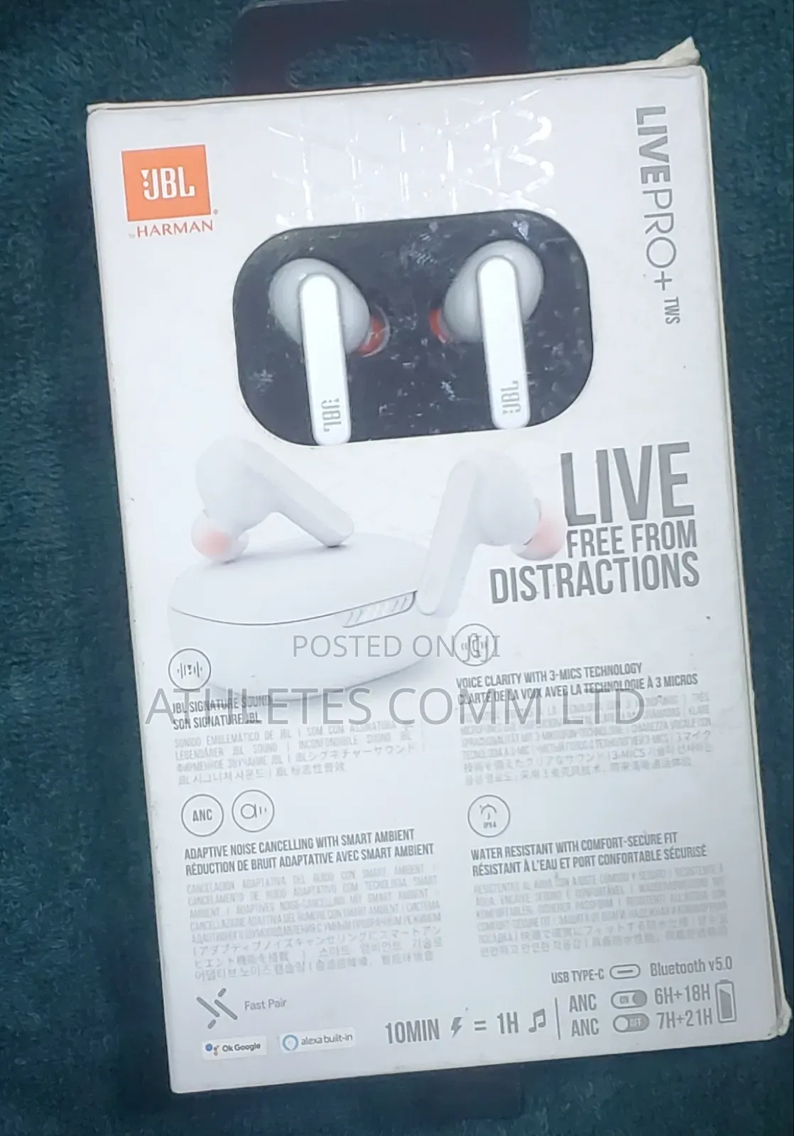 JBL Live Pro + Earbuds