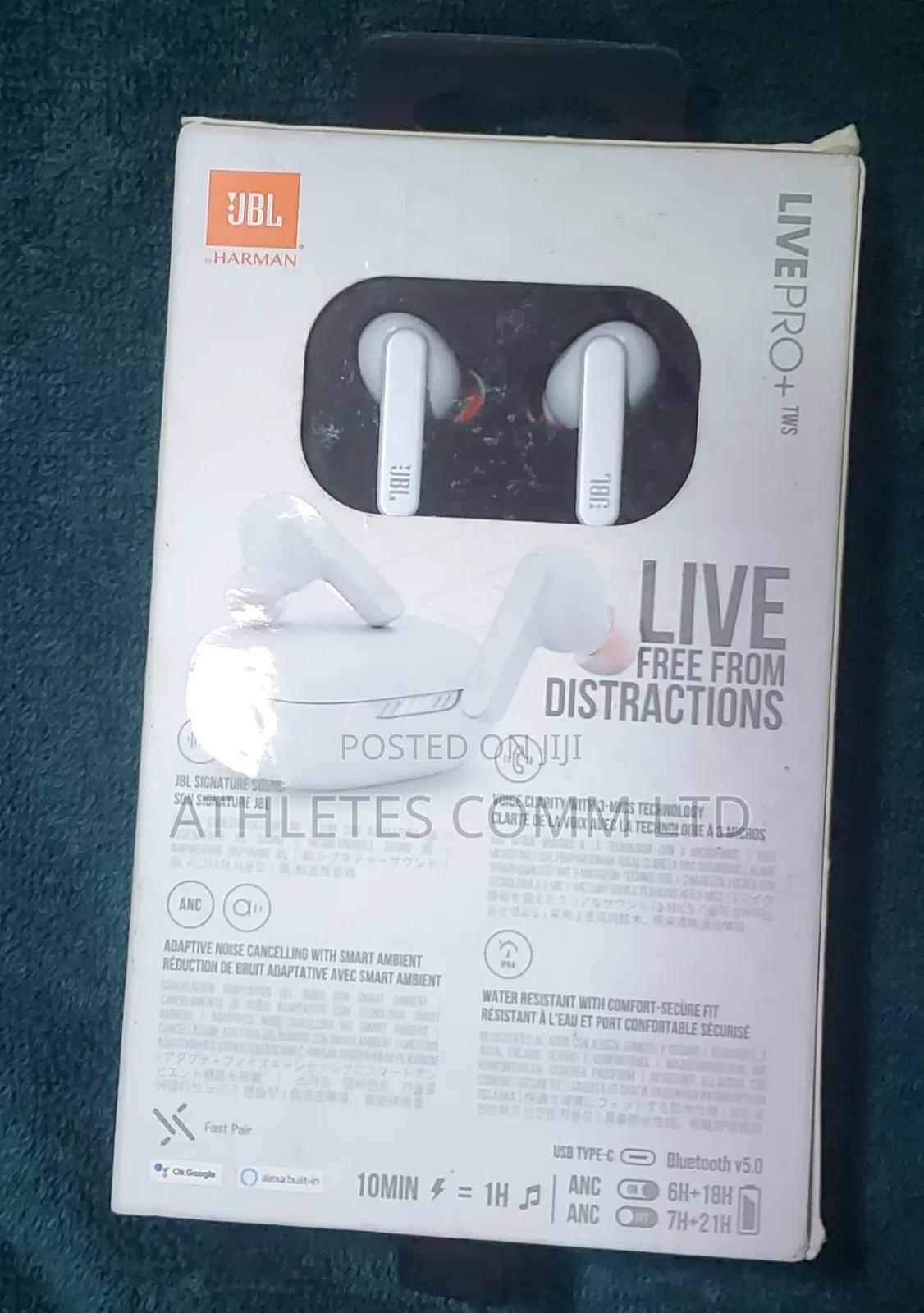 JBL Live Pro + Earbuds