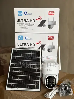 4g Ubox Single Lens Ultra Hd Intelligent Solar Energy Alert PTZ Camera