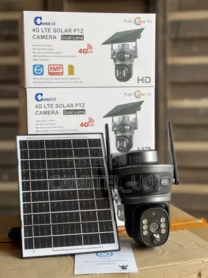 4g Lte Ubox Dual Lens Solar PTZ Camera