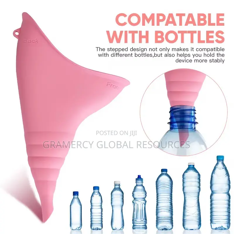Post Op Surgery Reusable Silicone Urinal Standing Urination- For Women