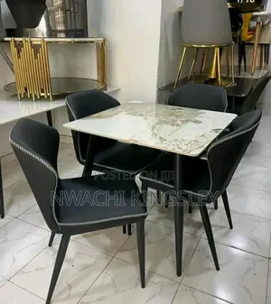 Strong Foreign Dining Table With Four Chair