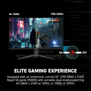 Msi Mag 321cupdf 32-Inch 3840 X 2160 (Uhd Curved Gaming Monitor 320hz,