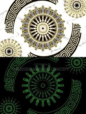 Center Floor Deco Luminous. It Reflect Usually Steady Light in Dark