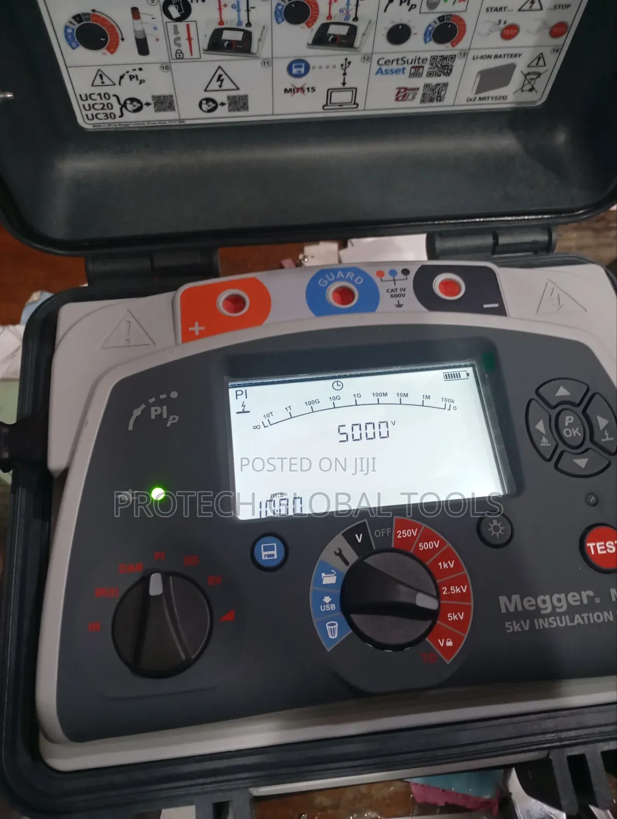 5kv Megger Insulation Tester