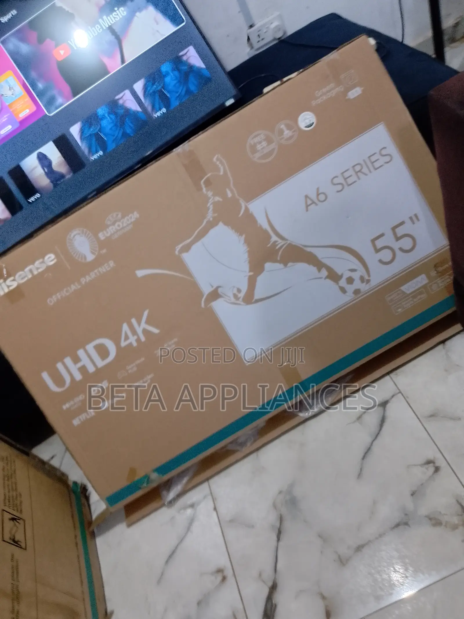 Hisense 55” A.K Modern Design Tv