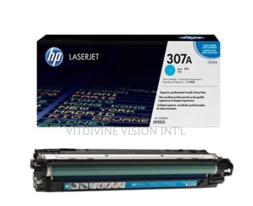 Hp 307a Toner Cartridge Black,Magenta,Cyan,Yellow - VITDIVINE VISION ...
