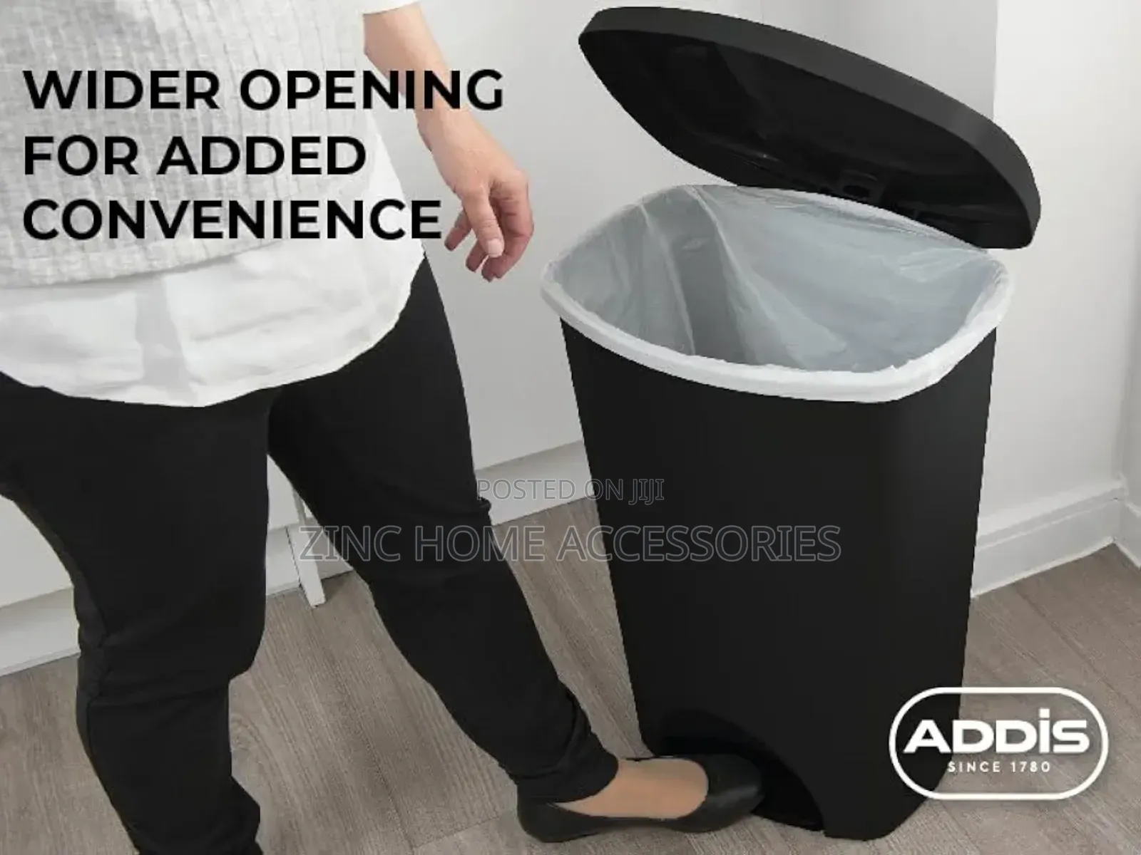 Addis 50l Pedal Bin
