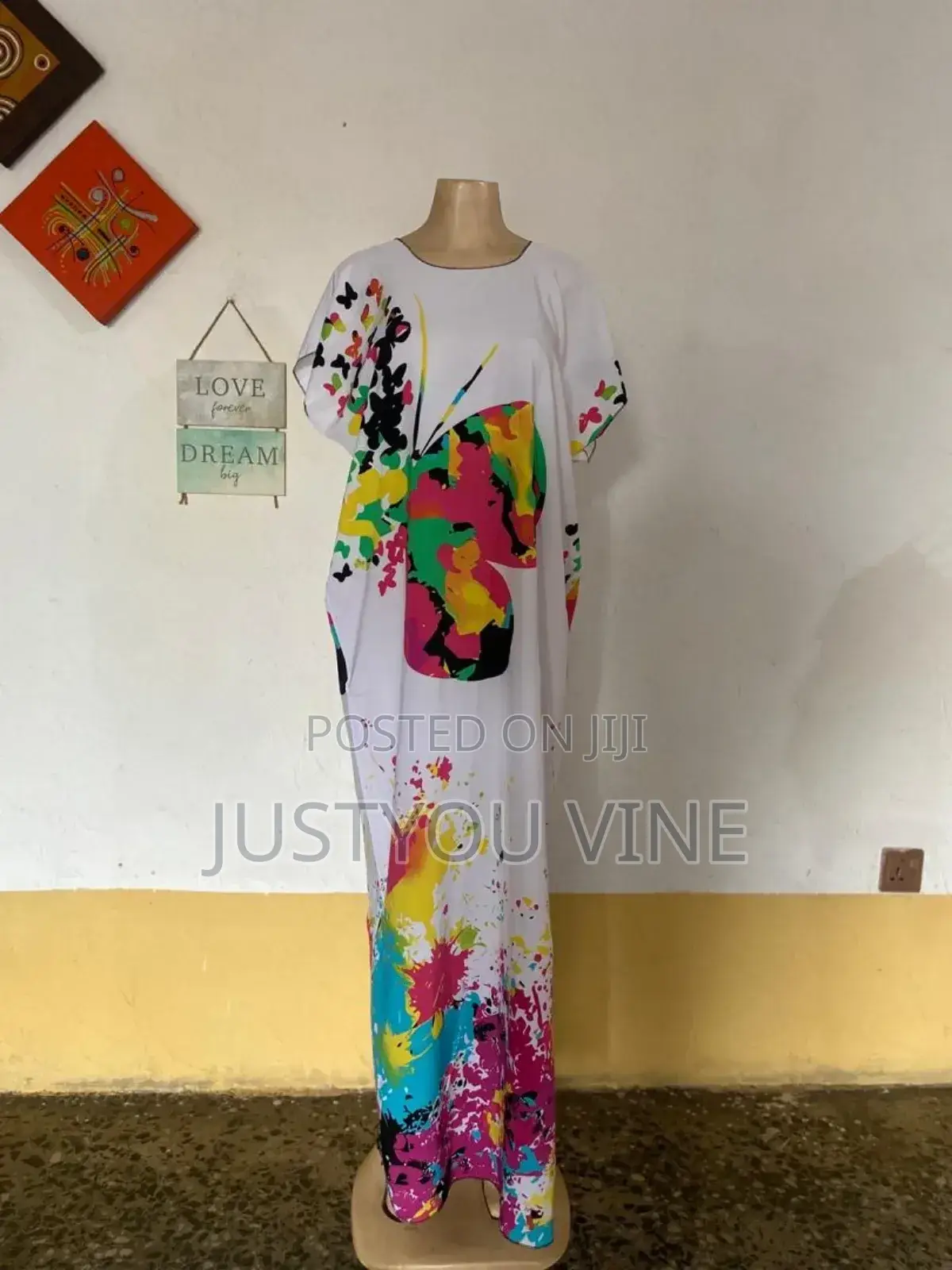 Crepe Bubu Gown