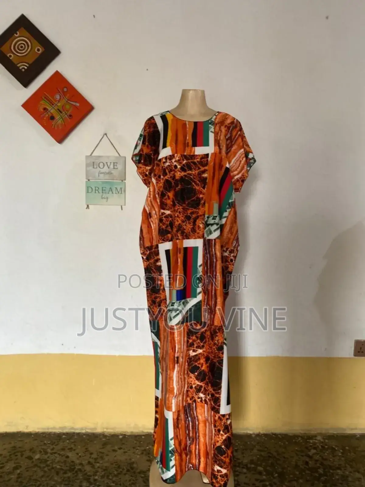 Crepe Bubu Gown