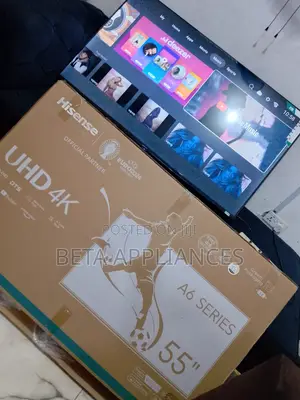 Hisense 55” A.K Crystal Clear Tv