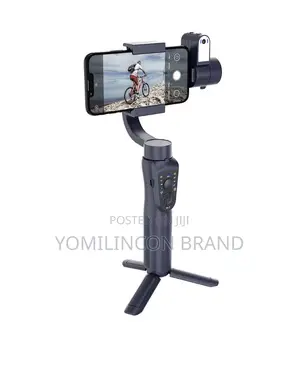 Porodo 3-Axis Gimbal Stabilizer Ai Tracker, With Fill Light, 360 Auto-