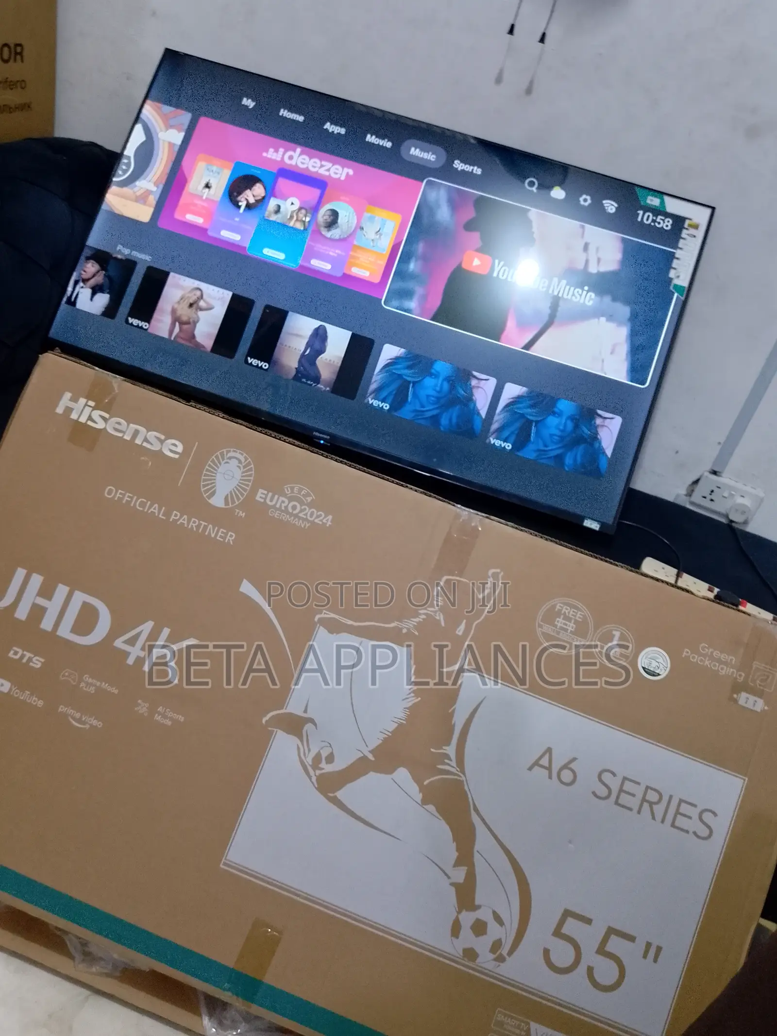 Hisense 55 Inch A.K Frameless Display