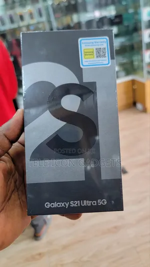 New Samsung Galaxy S21 Ultra 5G 256 GB Black