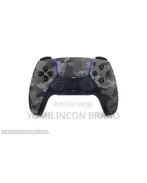 Playstation Sony 5 Dualsense Wireless Controller - Gray Camouflage