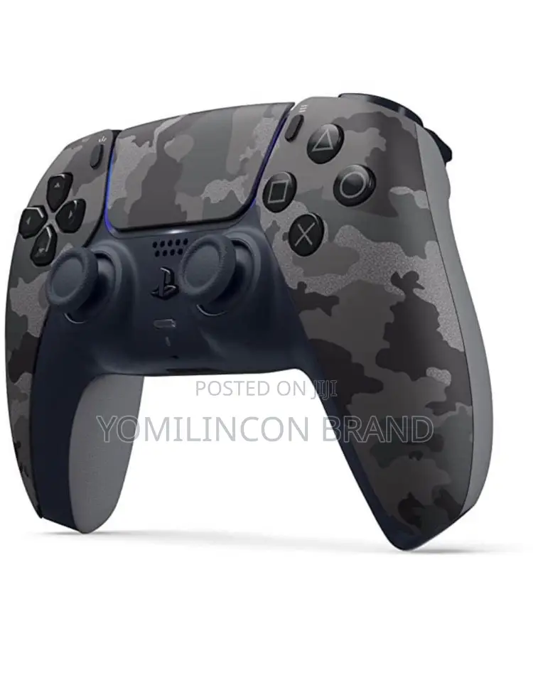 Playstation Sony 5 Dualsense Wireless Controller - Gray Camouflage