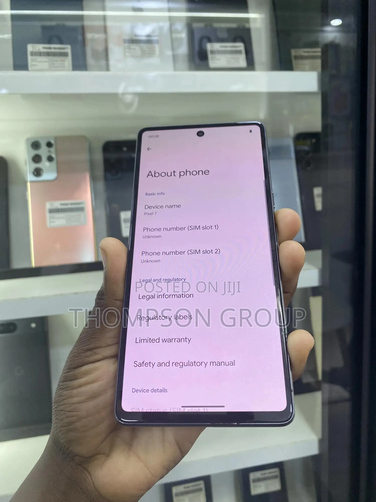 Google Pixel 7 128 GB Black