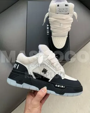 Amiri Ma-1 ‘ White Black”
