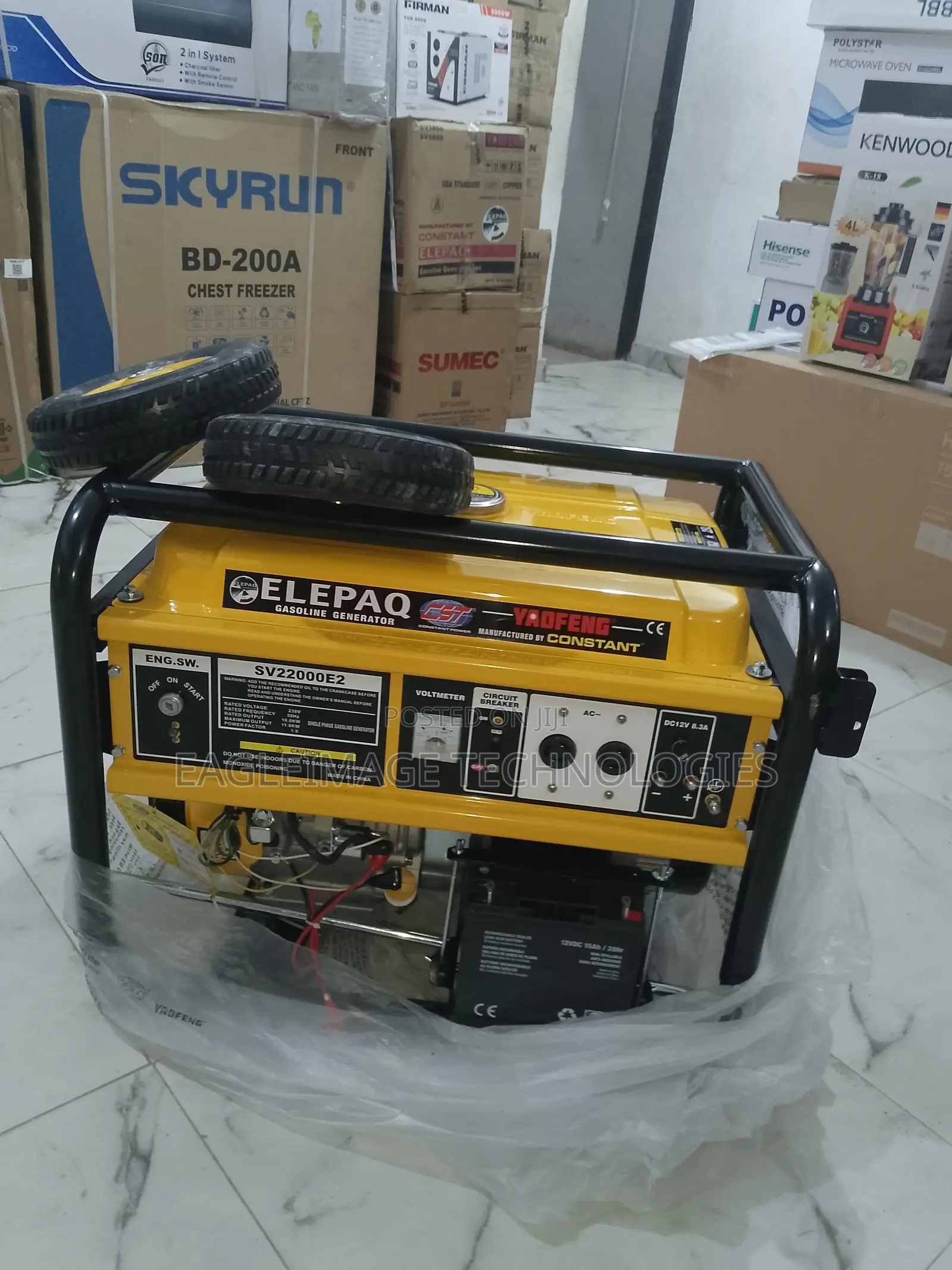 Efficient Elepaq Constant Sv22000e2 Generator – Rugged Reliable