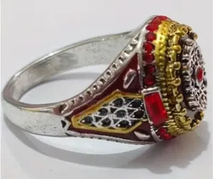 Men's Vintage Alloy Ring Sz
