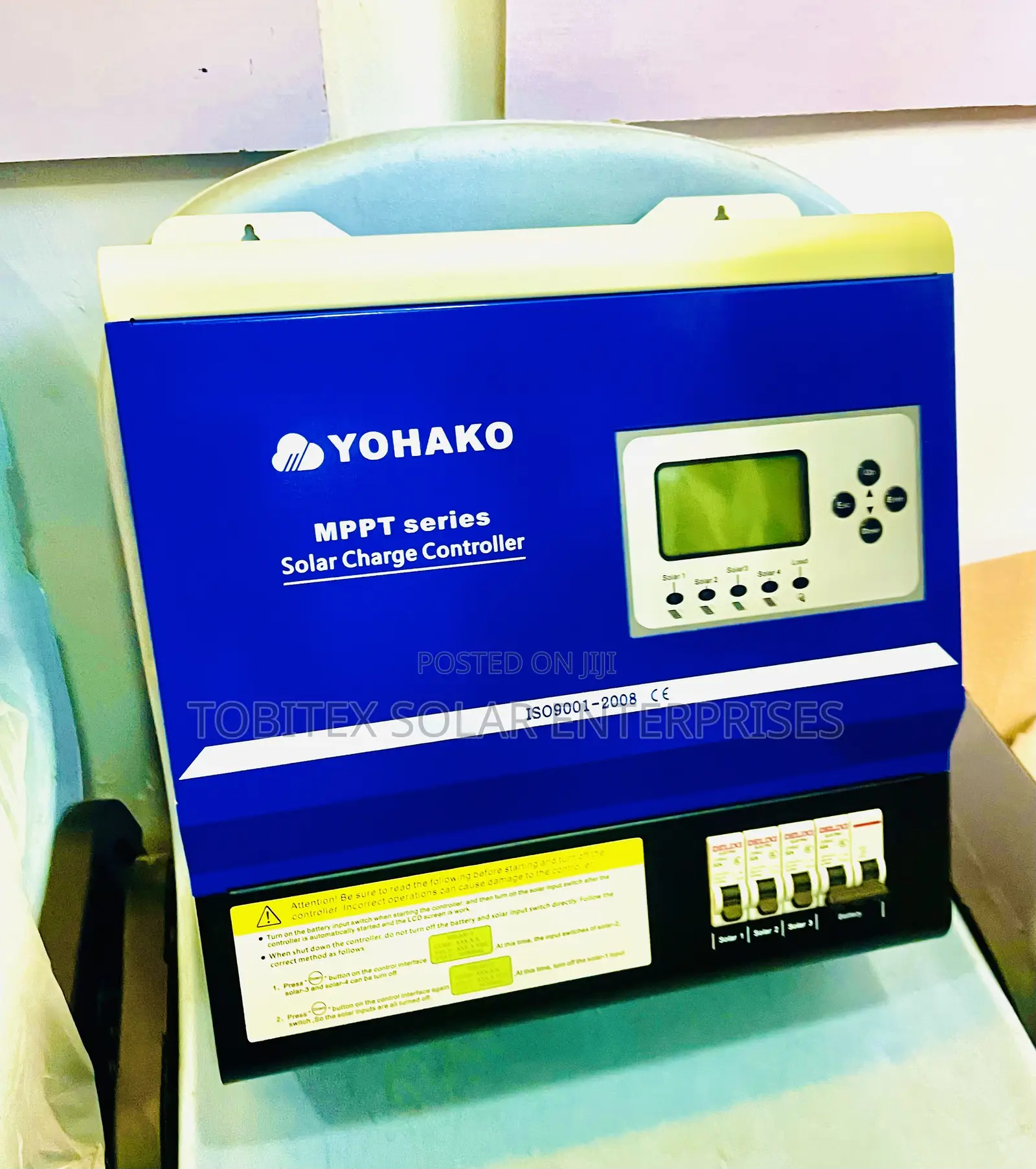 Yohako Solar Charge Controller 120v 100a