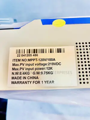 Yohako Solar Charge Controller 120v 100a