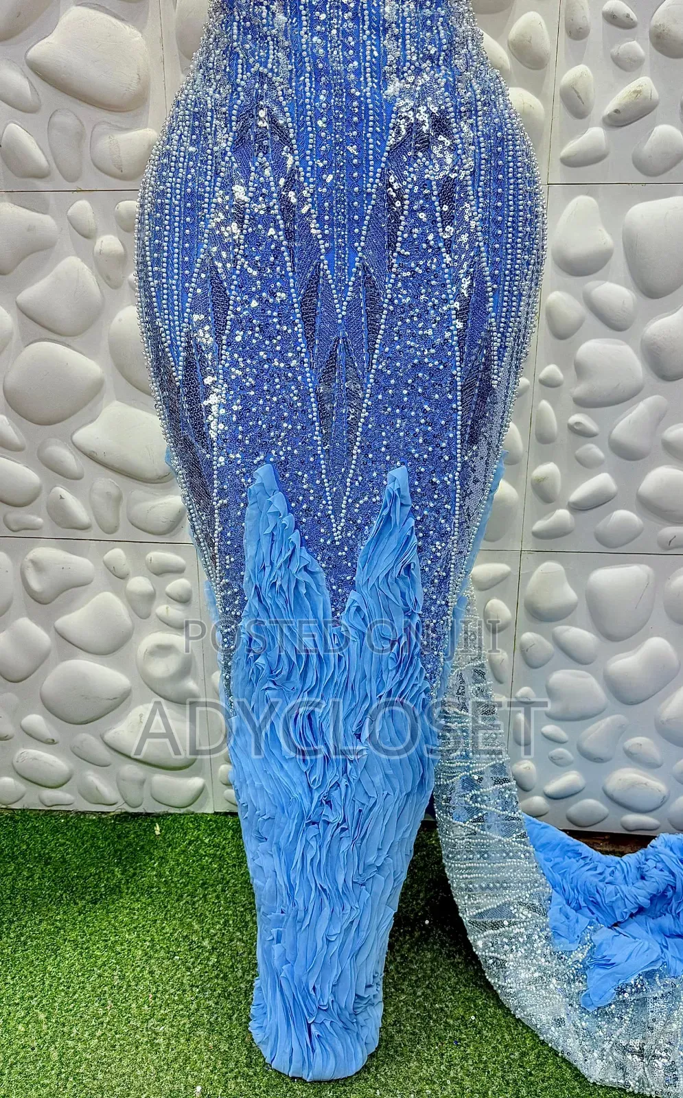 Luxury Full Handbeaded With Chiffon