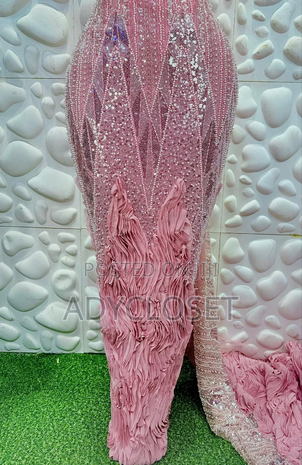 Luxury Full Handbeaded With Chiffon