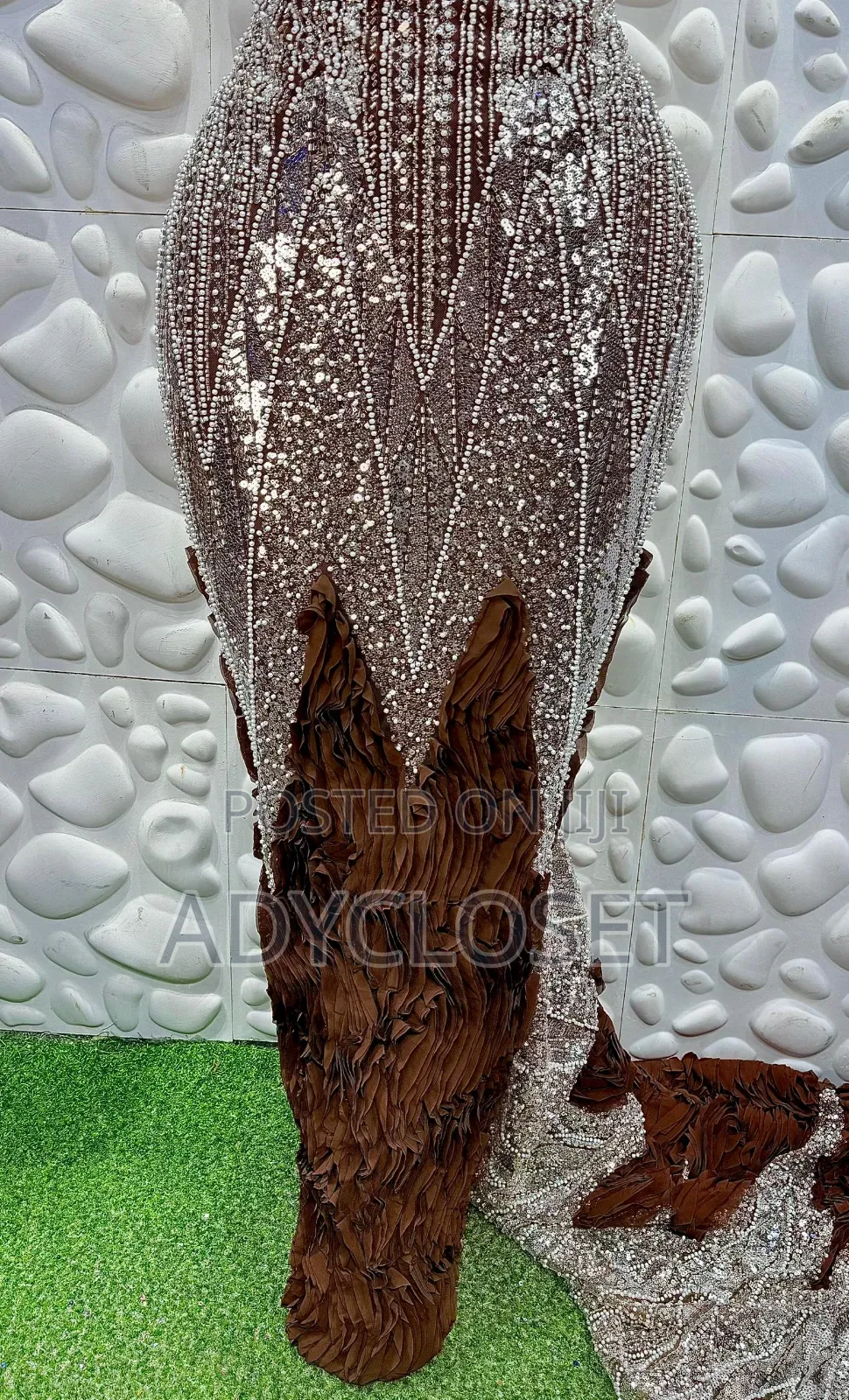 Luxury Full Handbeaded With Chiffon