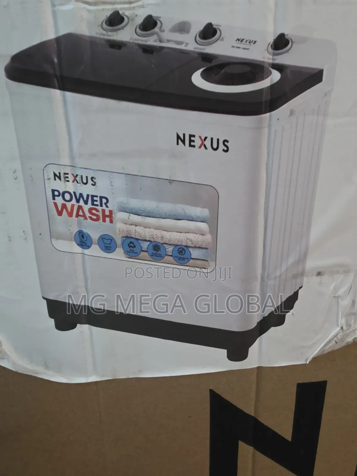 Nexus 10kg Semi-Automatic Washing Machine