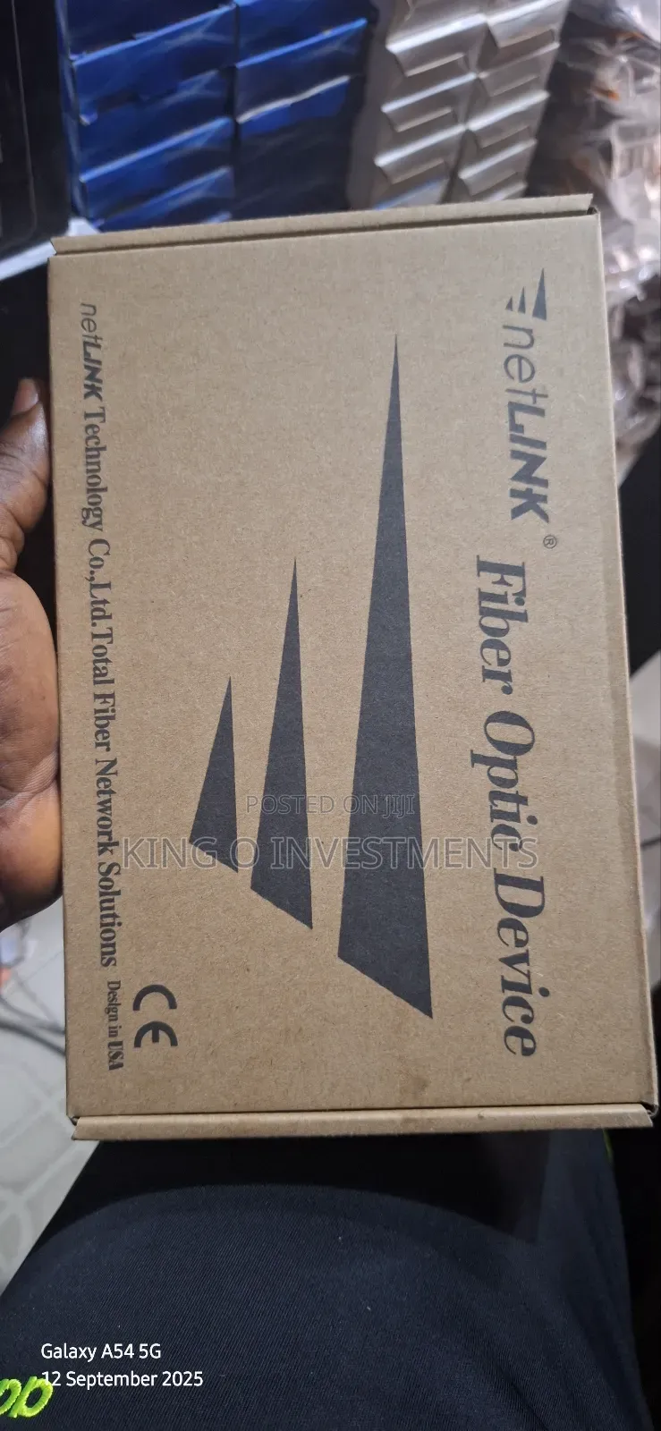 HTB Media Net Link Fiber Optic Device