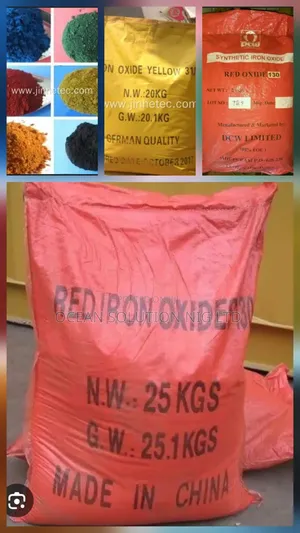 Pigment  Red Yellow Green Black Available