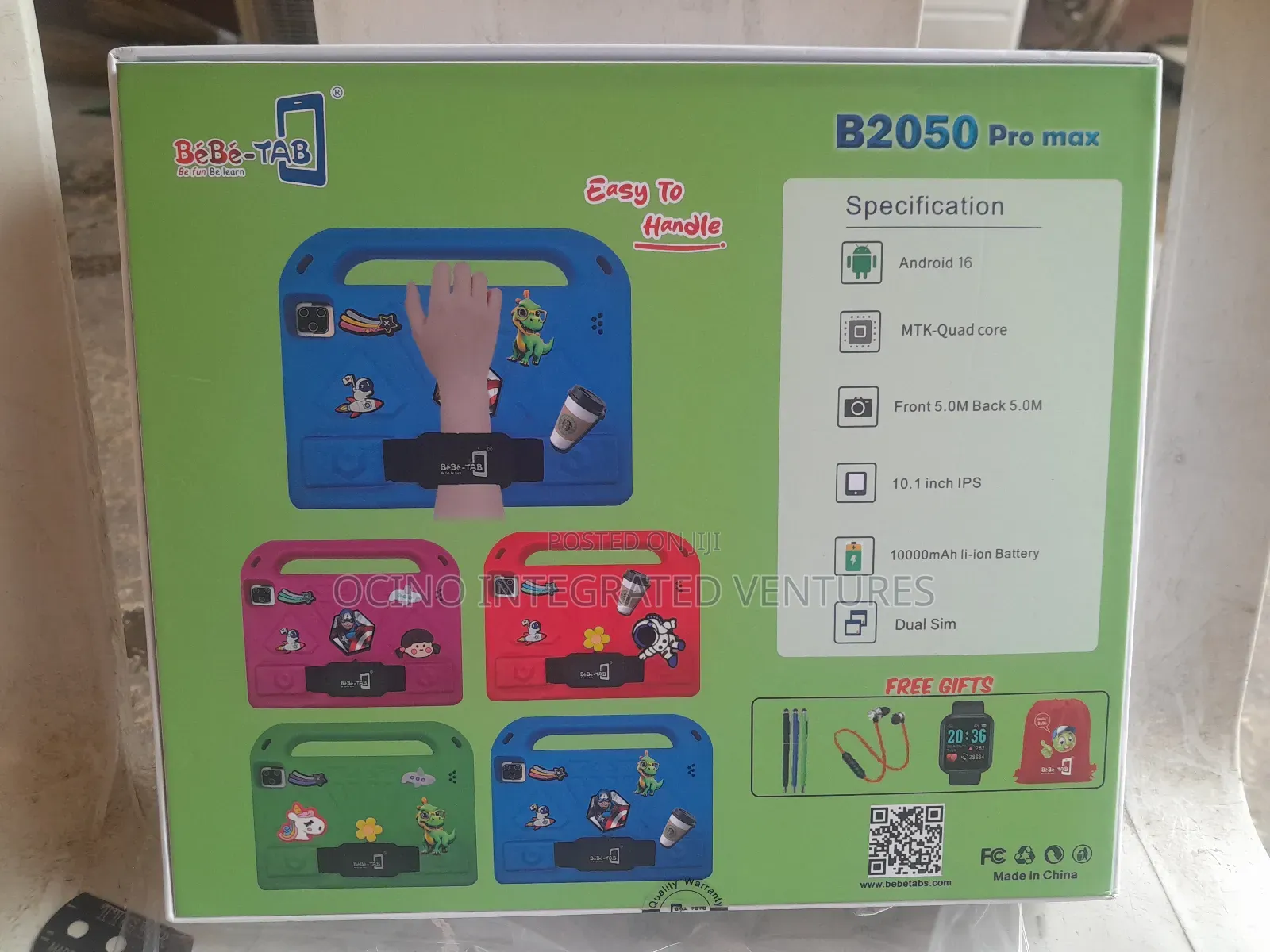 10.1inch Unbreakable Screen Kids iPad