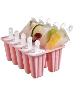 Silicone Popsicle Mould With Paddle Sticks