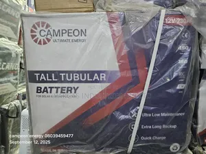 Campeon Tubular Battery