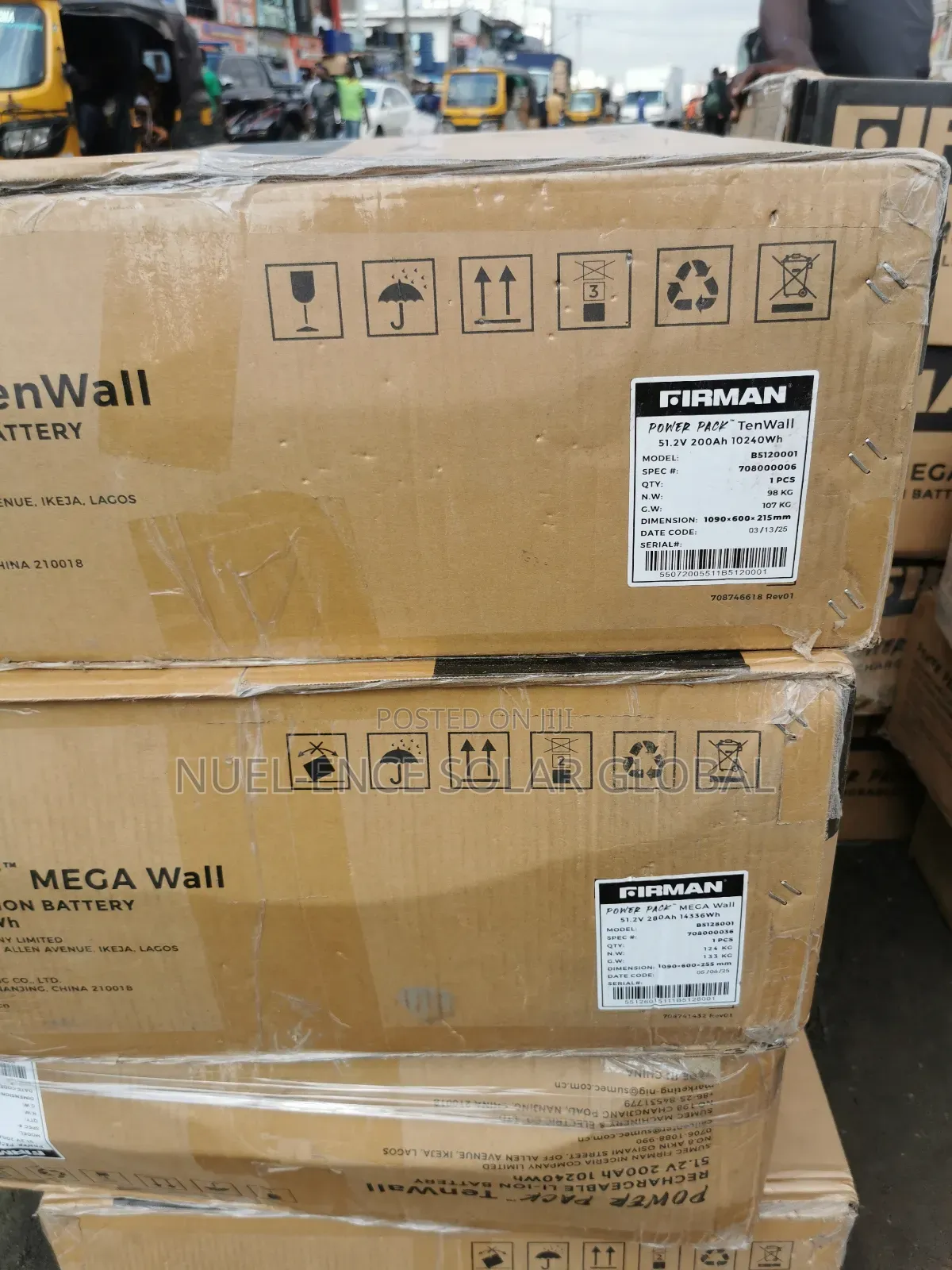 10kw 51.2v Fireman Lithium Batteries