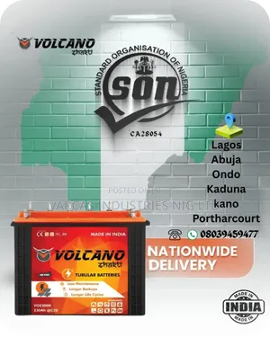 Volcano 220ahp Tubular Batteries